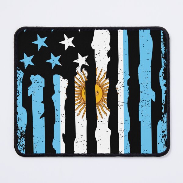 Item preview, Argentinian American Pride USA Flag Argentina Roots designed and sold by pixeljamz.