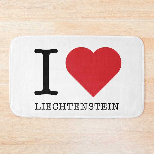 Item preview, I love Liechtenstein designed and sold by HeavyStyle.