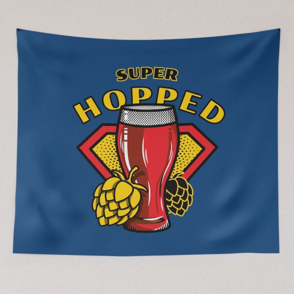 Item preview, Hoppy Beer is My Hero  designed and sold by DKdesigns27.