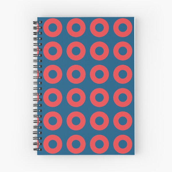 Item preview, Donuts - red and blue  designed and sold by Trigger413.