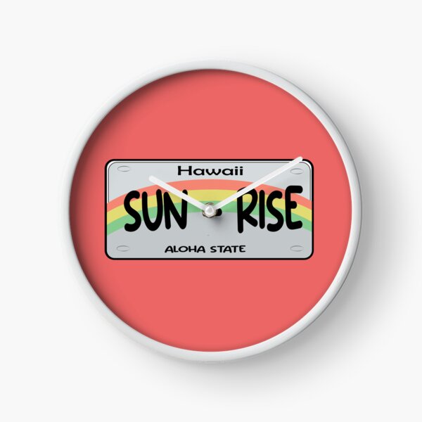Artikelvorschau, Hawaii Sun Rise License Plate entworfen und verkauft von PraArts2002.
