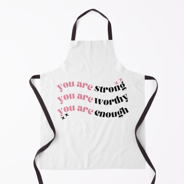 Item preview, You are strong, you are worthy, you are enough designed and sold by wordsup.