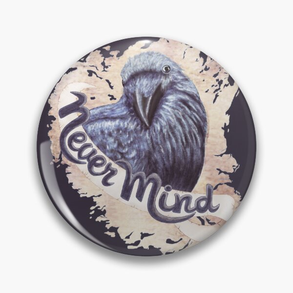 Artikelvorschau, Never Mind Quoth the Raven Poe Literature Humor entworfen und verkauft von GulfGal.