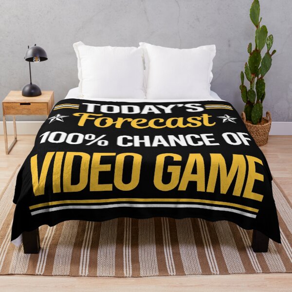 Item preview, Funny Today's Forecast Video Games Game Gaming Gamer designed and sold by TroyaBrewer.