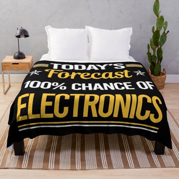 Item preview, Funny Today's Forecast Electronics designed and sold by TroyaBrewer.