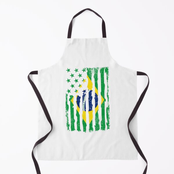 Item preview, Brazilian American Pride USA Flag Brazil Roots designed and sold by pixeljamz.