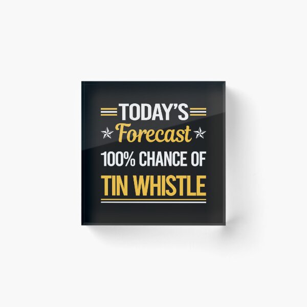 Item preview, Funny Today's Forecast Tin Whistle Flageolet designed and sold by TroyaBrewer.