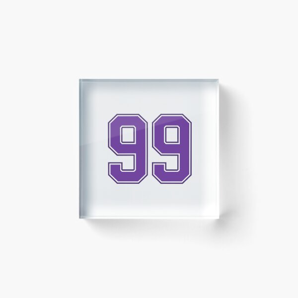 Item preview, Purple Number 99 lucky sports jersey ninety nine designed and sold by HeavyStyle.