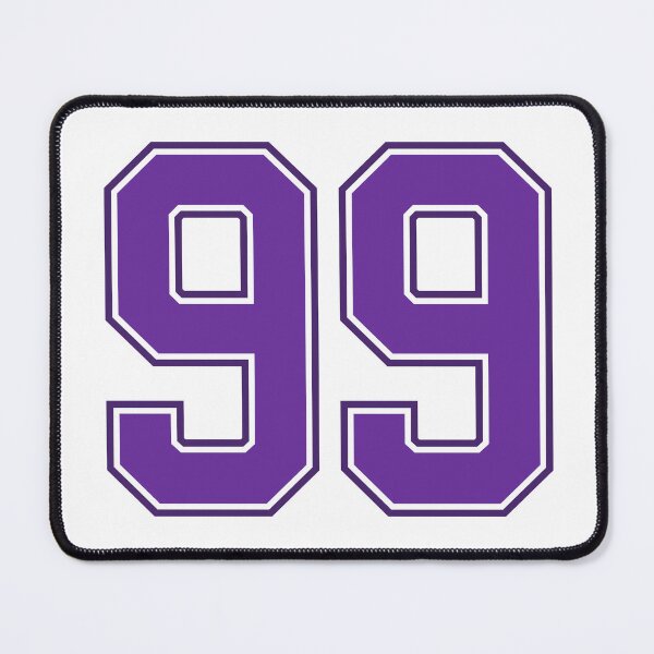 Item preview, Purple Number 99 lucky sports jersey ninety nine designed and sold by HeavyStyle.