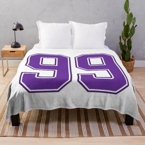 Artikelvorschau, Purple Number 99 lucky sports jersey ninety nine entworfen und verkauft von HeavyStyle.