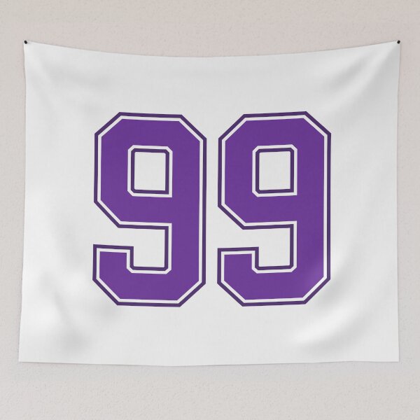 Item preview, Purple Number 99 lucky sports jersey ninety nine designed and sold by HeavyStyle.