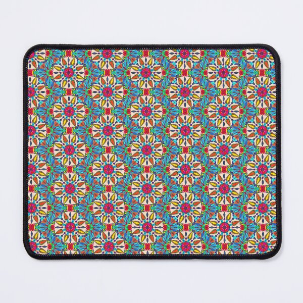 Item preview, Mandala flower multicolor seamless pattern designed and sold by AleFairyland.