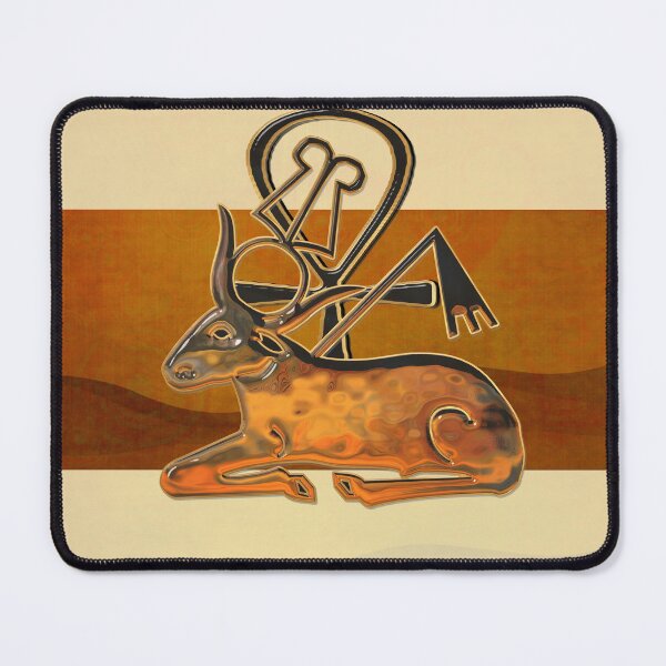 Item preview, Sacred Bull 3D Egyptian designed and sold by bohemianbound.