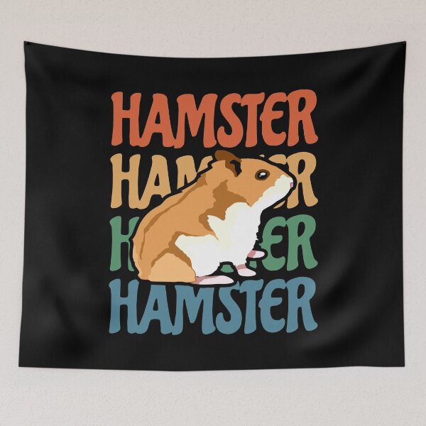 Item preview, Hamster Retro Vintage designed and sold by FerrenSmall.