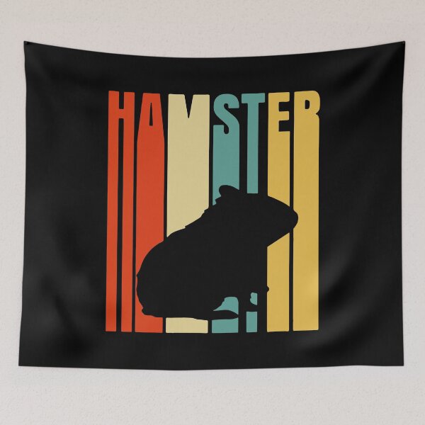 Item preview, Hamster Retro Vintage designed and sold by FerrenSmall.