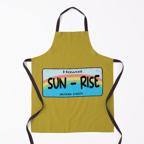 Item preview, Hawaii Sun Rise License Plate designed and sold by PraArts2002.