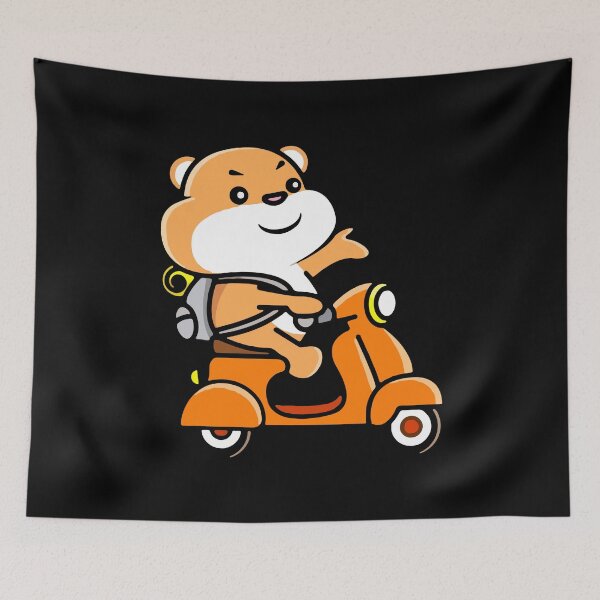 Item preview, Hamster Riding Bike designed and sold by FerrenSmall.