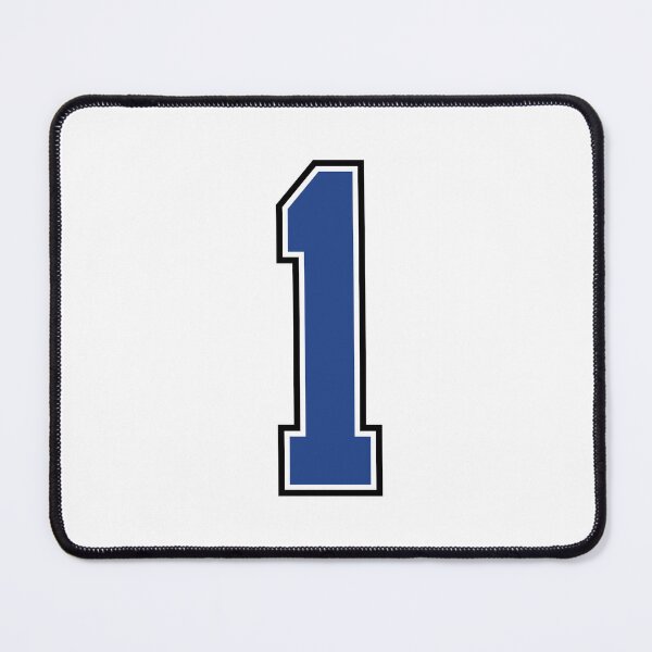 Item preview, Blue Number 1 lucky sports jersey one designed and sold by HeavyStyle.