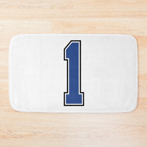 Item preview, Blue Number 1 lucky sports jersey one designed and sold by HeavyStyle.