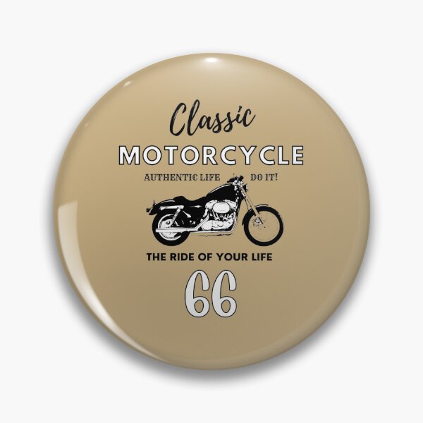 Item preview, Classic Motorcycle Route 66 designed and sold by GasconyPassion.
