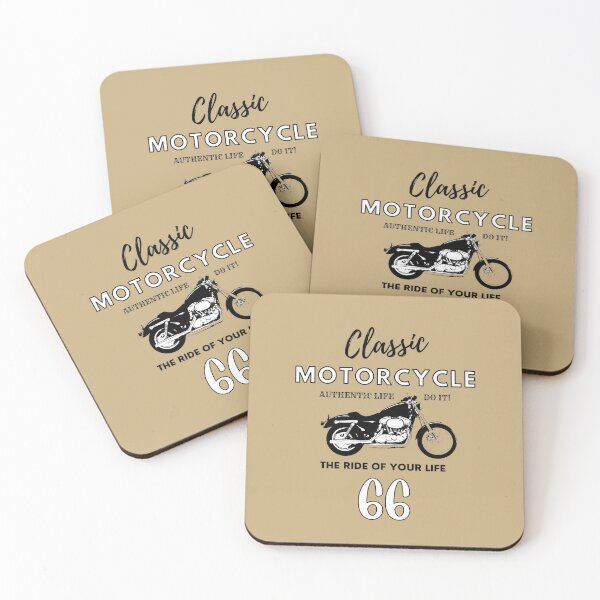 Item preview, Classic Motorcycle Route 66 designed and sold by GasconyPassion.