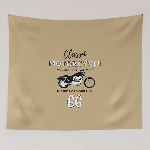 Item preview, Classic Motorcycle Route 66 designed and sold by GasconyPassion.