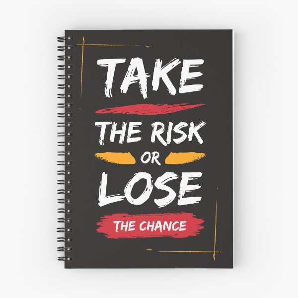 Item preview, Take the risk or lose the chance designed and sold by Sizwe Malindzisa.