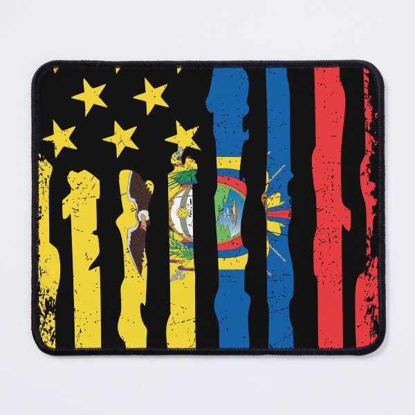Item preview, Ecuadorian American Pride USA Flag Ecuador Roots designed and sold by pixeljamz.