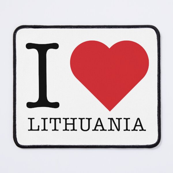 Item preview, I love Lithuania designed and sold by HeavyStyle.