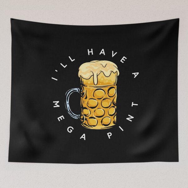 Item preview, I'll Have A Mega Pint designed and sold by RomeoSketches.
