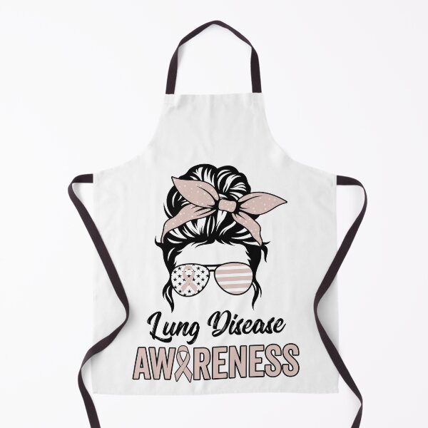 Item preview, Lung Disease Awareness Pearl Messy Bun Mom Gift designed and sold by NAJMOSHOP.