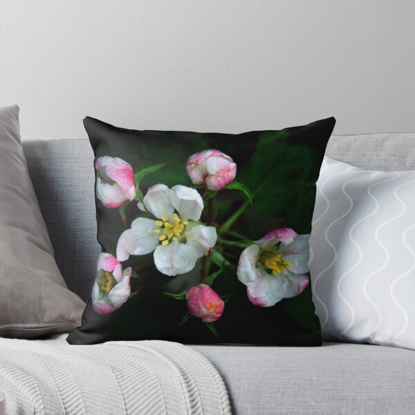 Item preview, Apple blossoms in pink and white designed and sold by walstraasart.