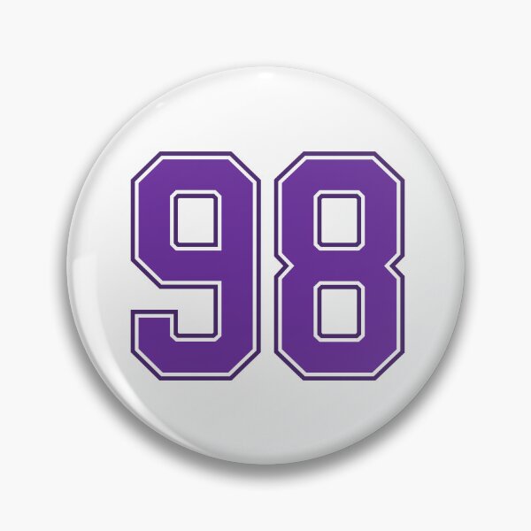 Item preview, Purple Number 98 lucky sports jersey ninety eight designed and sold by HeavyStyle.