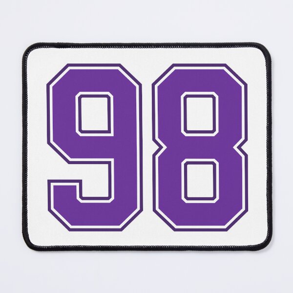 Item preview, Purple Number 98 lucky sports jersey ninety eight designed and sold by HeavyStyle.