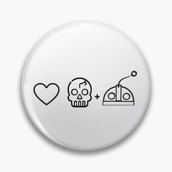 Item preview, love skull robots designed and sold by zupperman.