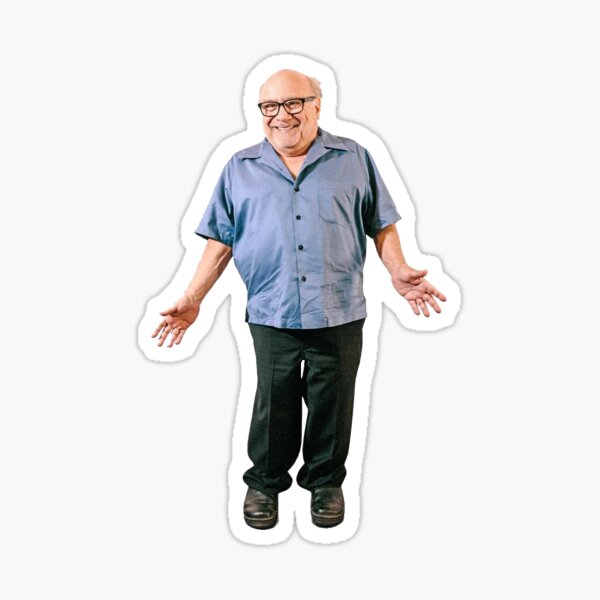 Vista previa del artículo con la obra «Danny Devito», diseñado y vendido por Brianna Krischke.
