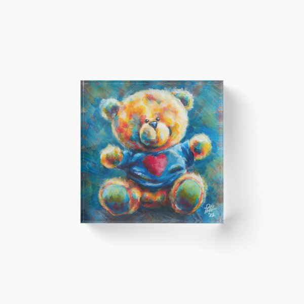 Item preview, Teddy Bear Painting - Could You Bear a Hug designed and sold by ArtByPMW.