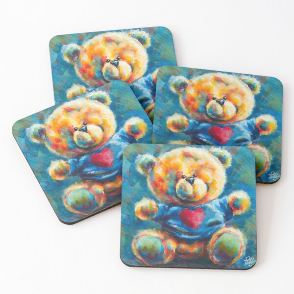 Item preview, Teddy Bear Painting - Could You Bear a Hug designed and sold by ArtByPMW.
