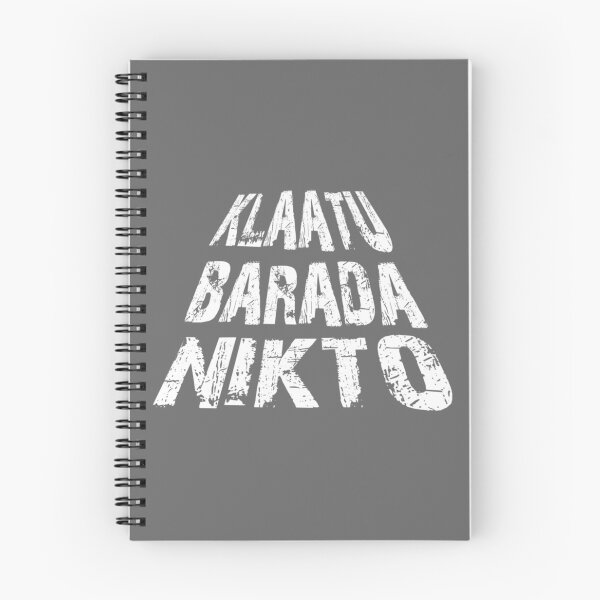 Item preview, klaatu barada nikto 2 designed and sold by BraulioHane1100.