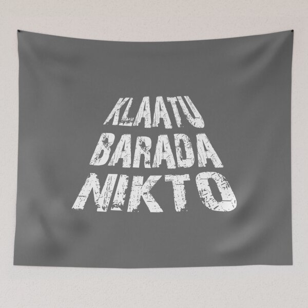 Item preview, klaatu barada nikto 2 designed and sold by BraulioHane1100.