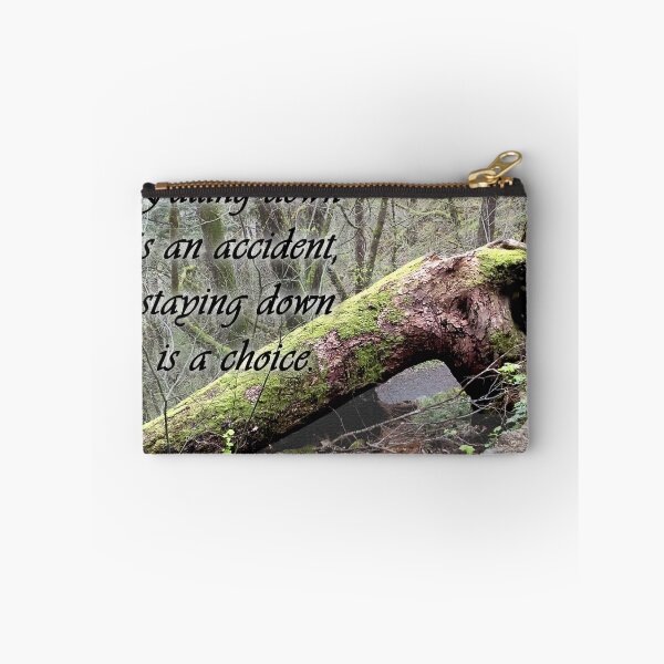Item preview, "Falling down is an accident, staying down is a choice." designed and sold by Zen's art shop.