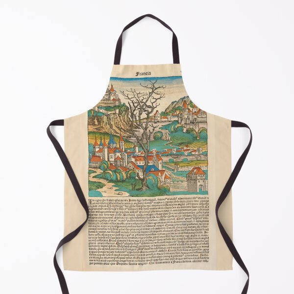 Item preview, France, French Kingdom - The Nuremberg Chronicle, 1493 - Middle Ages Manuscript Old Printed Book  designed and sold by Vintage-TM.