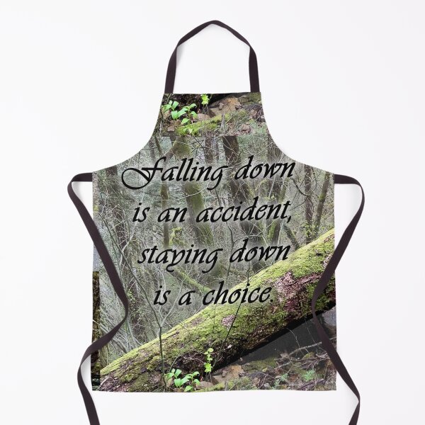 Item preview, "Falling down is an accident, staying down is a choice." designed and sold by Zen's art shop.