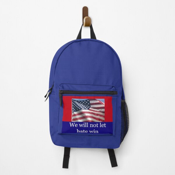 Item preview, We will not let hate win flag design  designed and sold by Rachel the Artist .