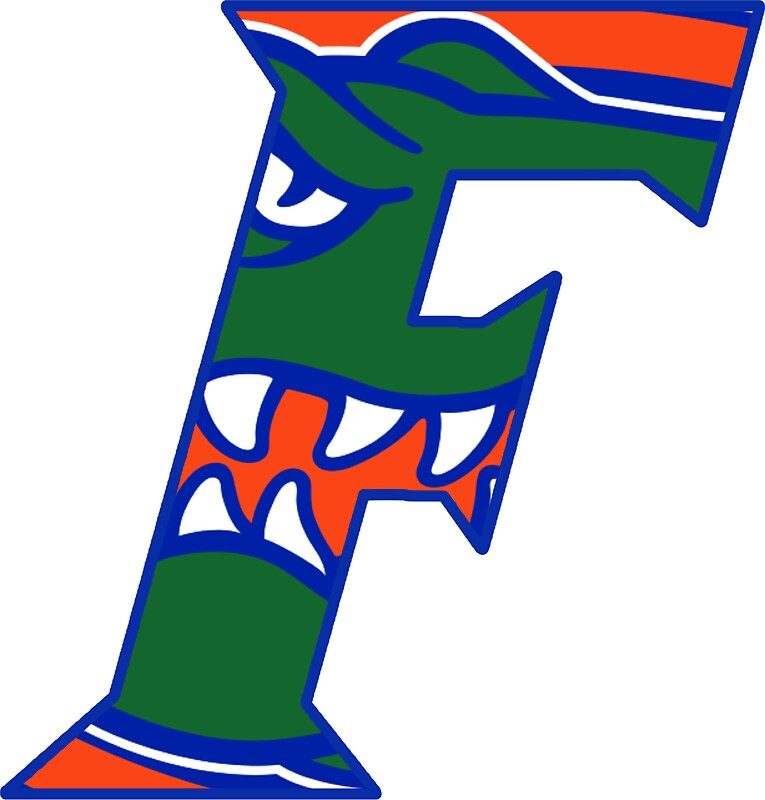 "Florida Gators Head F logo" Stickers by allyybahngg