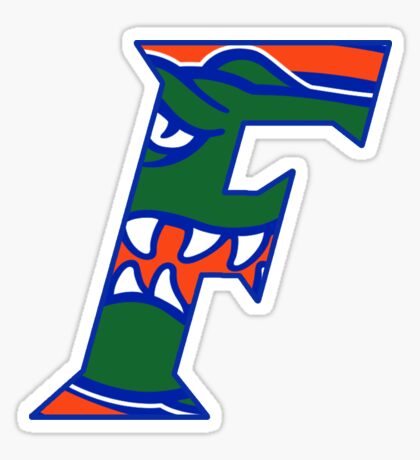 Uf Gators Stickers | Redbubble