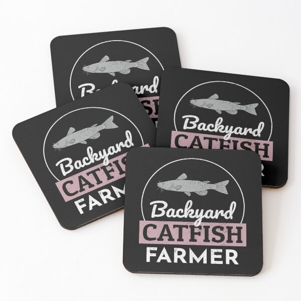 Item preview, Backyard Catfish Farmer Fish Farming Farm designed and sold by TastefulTees.
