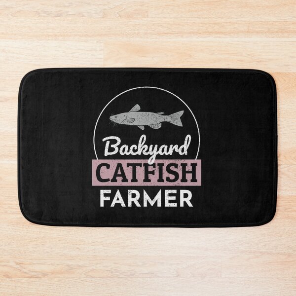 Item preview, Backyard Catfish Farmer Fish Farming Farm designed and sold by TastefulTees.