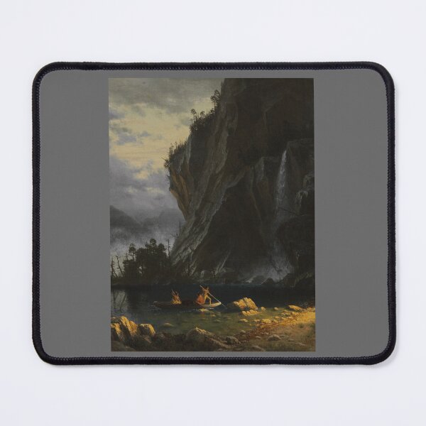 Item preview, Albert Bierstadt - Indians fishing with a spear, 1862 Classic designed and sold by LidiagRinaldi.