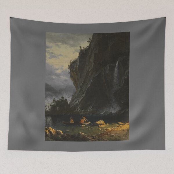 Item preview, Albert Bierstadt - Indians fishing with a spear, 1862 Classic designed and sold by LidiagRinaldi.